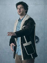The Boys S05 Hughie Campbell Shearling Leather Jacket