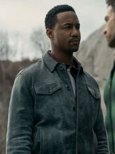 The Boys 2026 Reggie Franklin Suede Leather Jacket