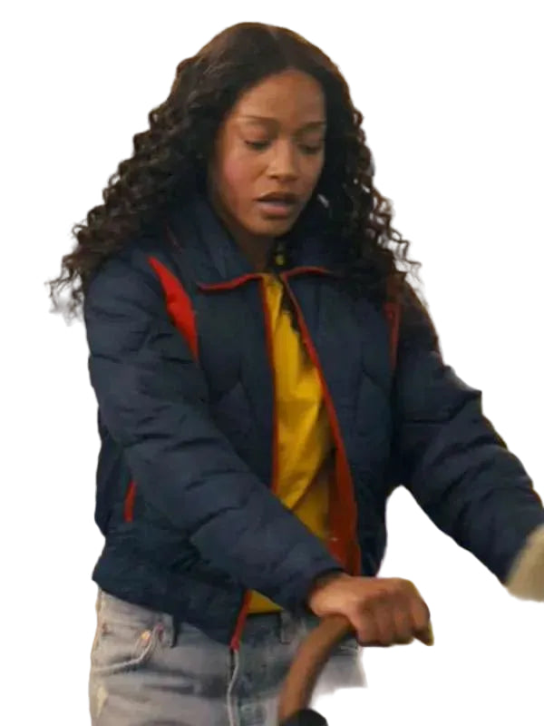 Keke Palmer The Burbs Blue Jacket