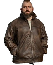 The Celebrity Traitors Joe Marler Leather Jacket
