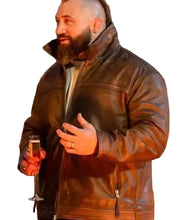 The Celebrity Traitors Joe Marler Leather Jacket