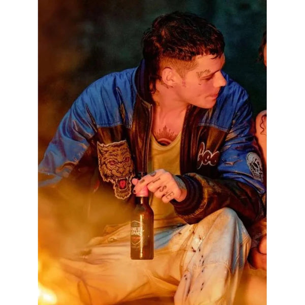 The Crow 2024 Bill Skarsgård Bomber Jacket