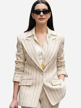 The Devil Wears Prada 2 Anne Hathaway Pinstripe Blazer