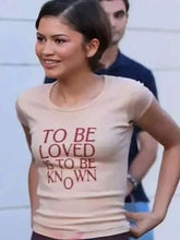 The Drama Zendaya Beige T-Shirt