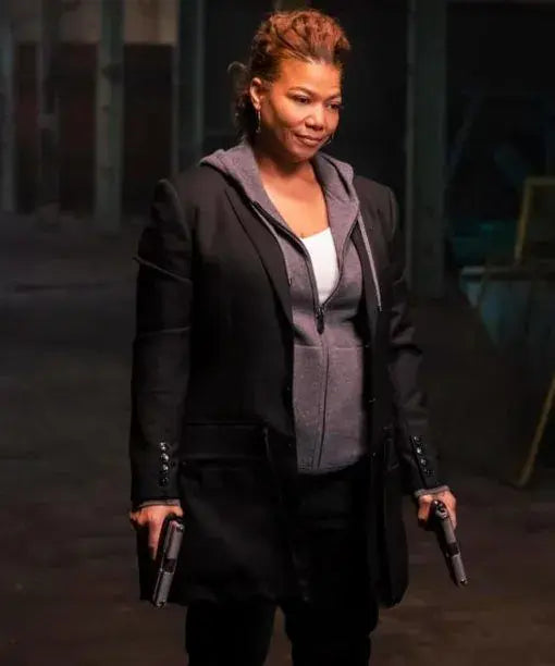 The Equalizer 2021 Queen Latifah Mid-Length Coat