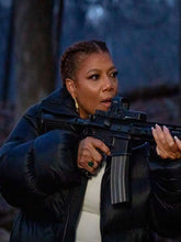 Queen Latifah The Equalizer S05 Black Puffer Jacket
