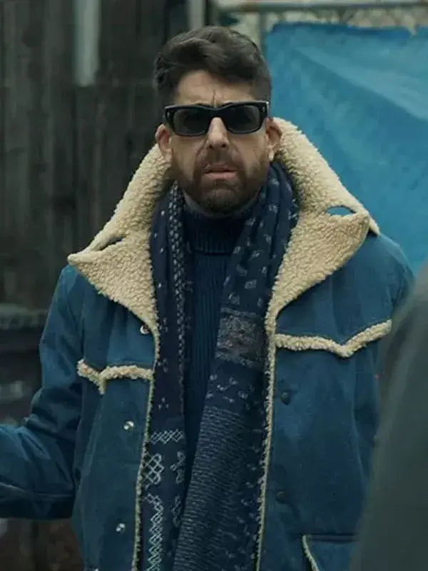 The Equalizer Harry Keshegian Denim Blue Jacket