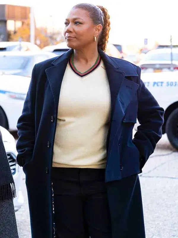 The Equalizer Queen Latifah Black Wool Coat