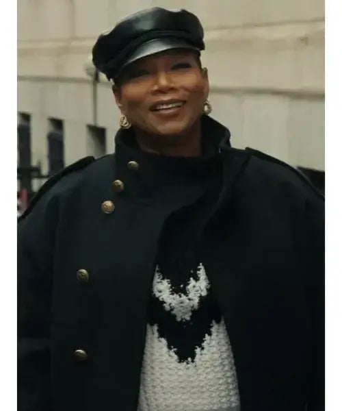 The Equalizer Queen Latifah Button Up Jacket