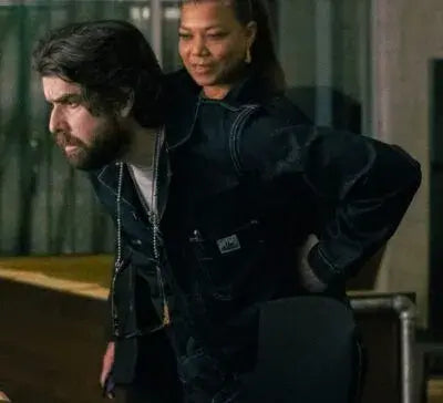 The Equalizer S02 Adam Goldberg Black Denim Jacket