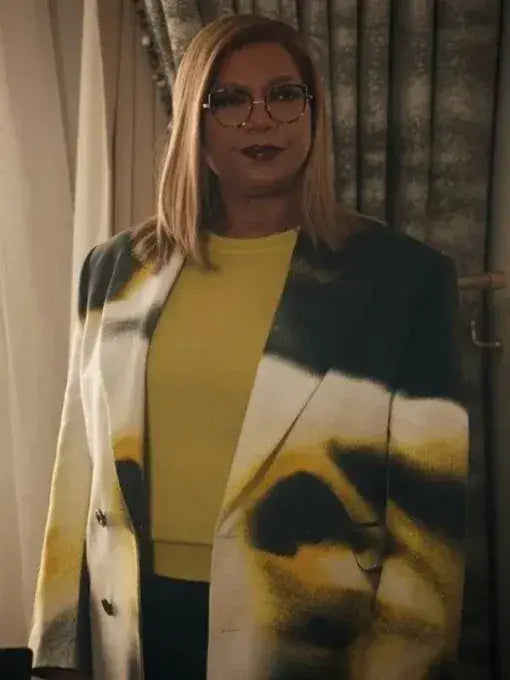 The Equalizer S03 Queen Latifah Double Breasted Jacket