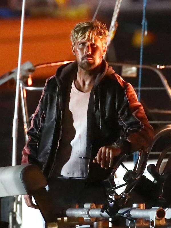 Ryan Gosling The Fall Guy Miami Vice Stunt Team Jacket