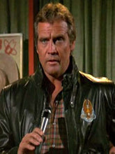 The Fall Guy Lee Majors Stuntman Association Leather Jacket