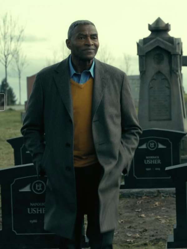 C. Auguste Dupin The Fall of the House of Usher S01 Coat