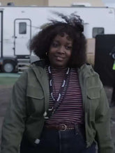 Dag The Franchise Green Hooded Jacket