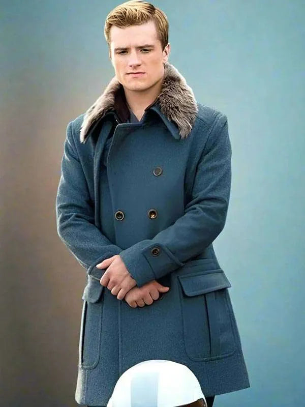 The Hunger Games Catching Fire Peeta Mellark Coat