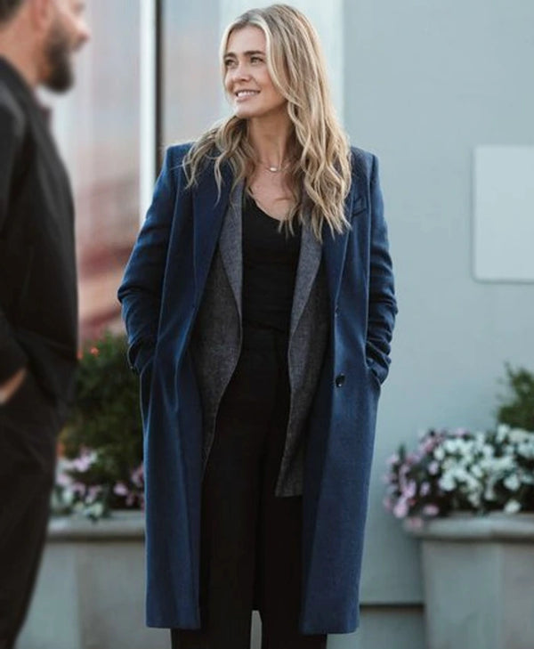 The Hunting Party S01 Rebecca Henderson Blue Coat