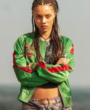 The Iris Affair Joy Baxter Green Jacket