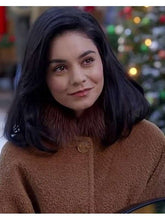 Vanessa Hudgens The Knight Before Christmas Wool Coat