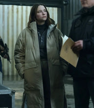 The Last Frontier S01 Haley Bennett Puffer Coat