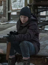Bella Ramsey The Last of Us Brown Jacket