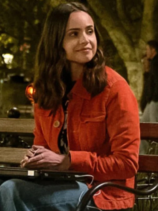 The Life List Sofia Carson Orange Jacket