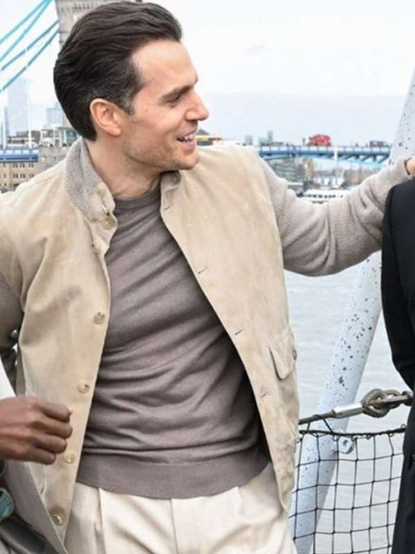 Henry Cavill The Ministry Of Ungentlemanly Warfare 2024 Bomber Jacket