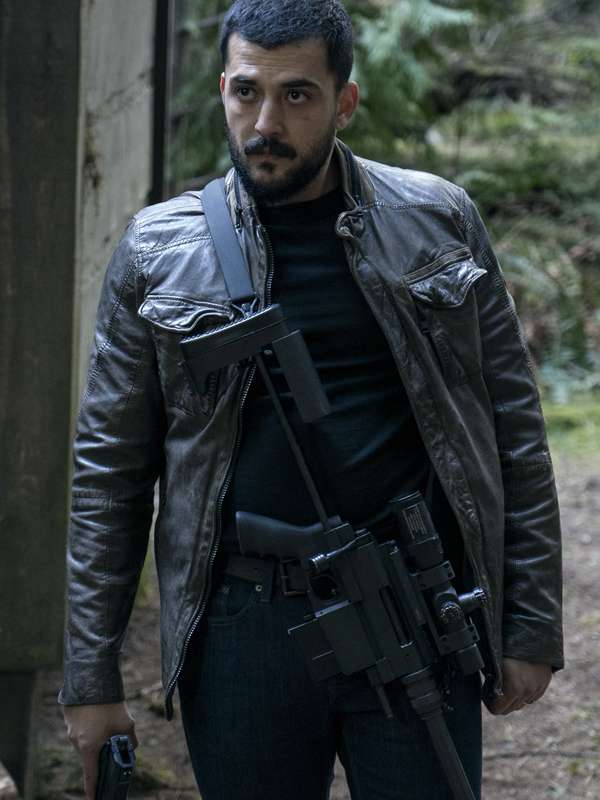 The Night Agent S01 Phoenix Raei Leather Jacket