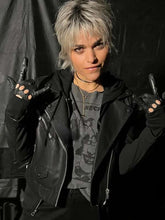 Ellen The Night Agent S01 Black Leather Jacket