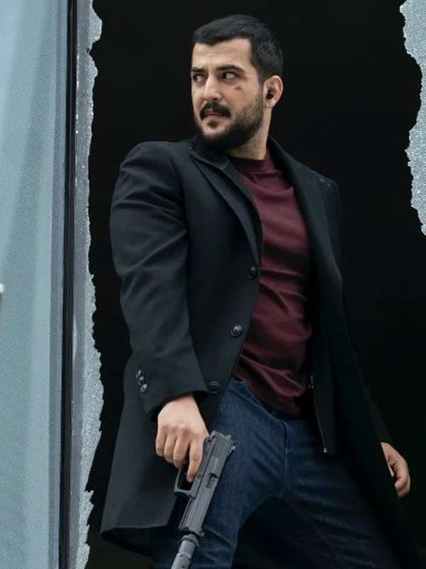 The Night Agent Phoenix Raei Black Coat