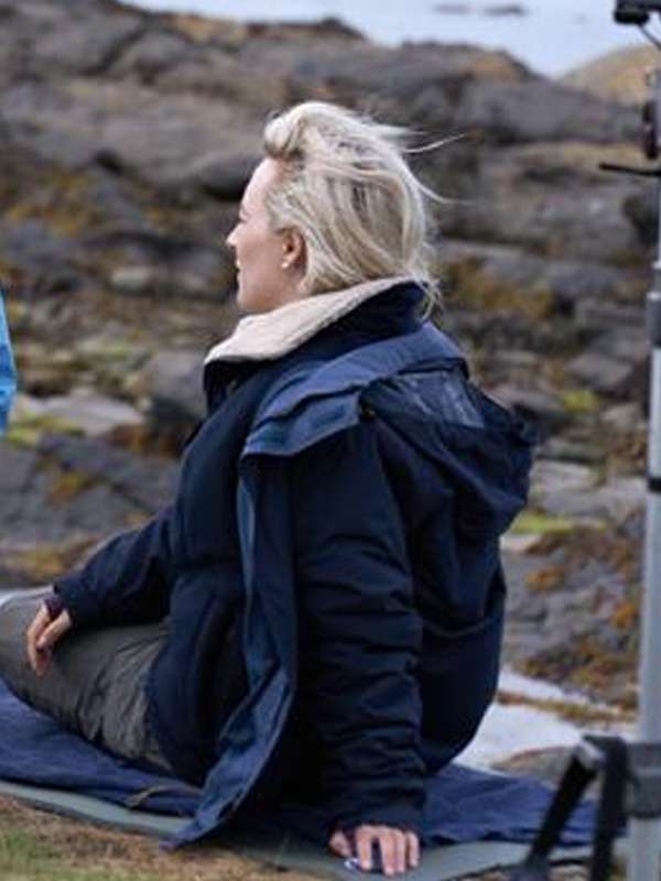 Saoirse Ronan The Outrun 2024 Black Jacket