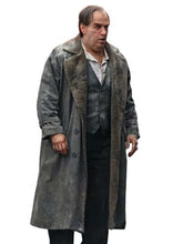 Oswald Cobblepot The Penguin Shearling Leather Coat