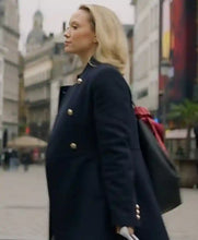 The Perfect Setting Mailey Blue Coat