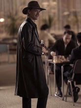 Benny Watts The Queen’s Gambit Black Leather Coat