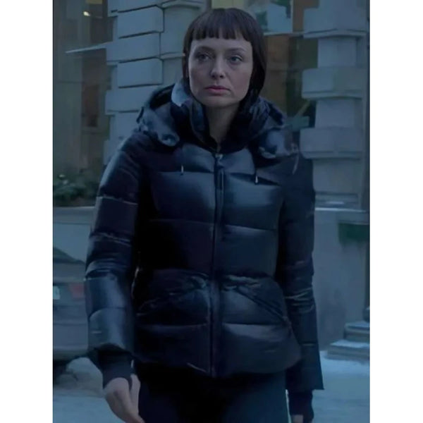 Max Meladze The Recruit Black Puffer Jacket