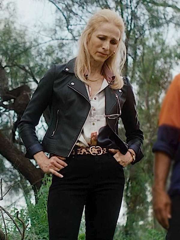 Angie Milliken The Red 2024 Leather Jacket