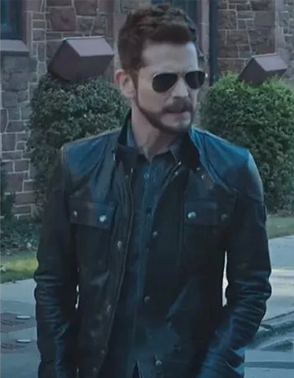 The Resident S05 Conrad Hawkins Leather Jacket