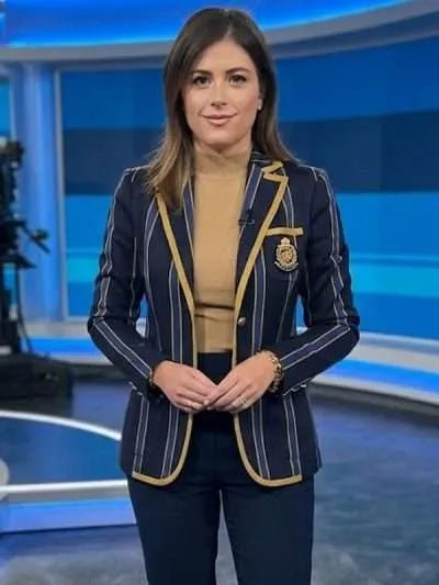 The Today Show Chloe Melas Striped Blazer