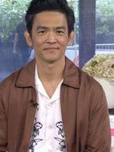 John Cho American The Today Show Brown Jacket