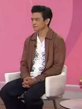 John Cho American The Today Show Brown Jacket