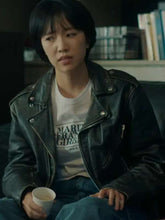 Jeong Si-Jeong The Trunk Black Leather Jacket