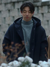 The Trunk Gong Yoo Blue Hooded Coat