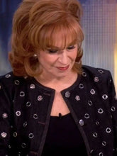 Joy Behar The View Black Grommet Jacket