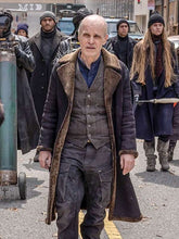 The Croat The Walking Dead Dead City Shearling Leather Coat