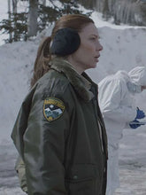 The Wolf of Snow Hollow Green Fur Jacket