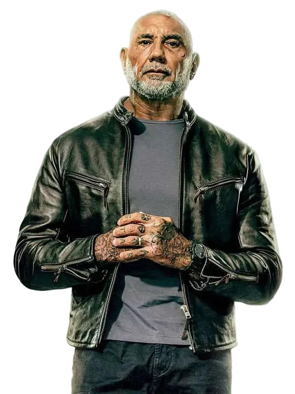 Dave Bautista The Wrecking Crew Black Jacket