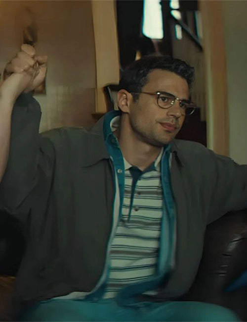 Theo James The Monkey Grey Jacket