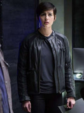 Theresa Rubel Grimm S06 Black Leather Jacket