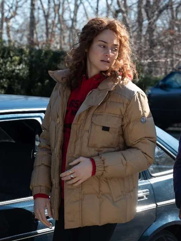 Gia Lombardi Three Women Brown Puffer Jacket