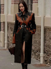 Tiffany Hsu Flames Print Coat